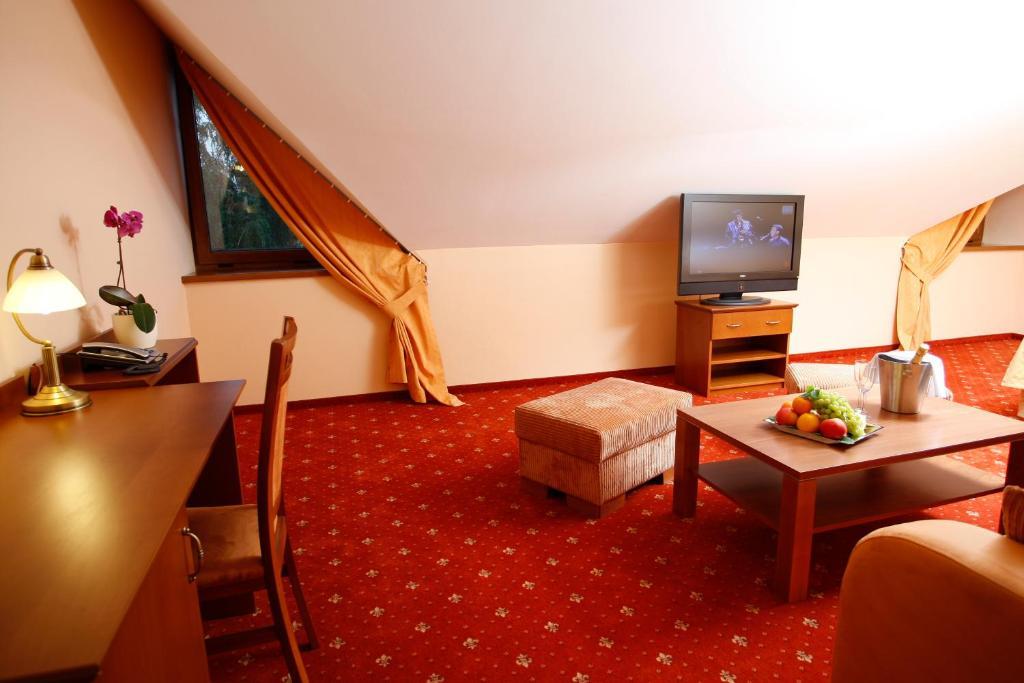 Hotel Majolika Modra Rum bild