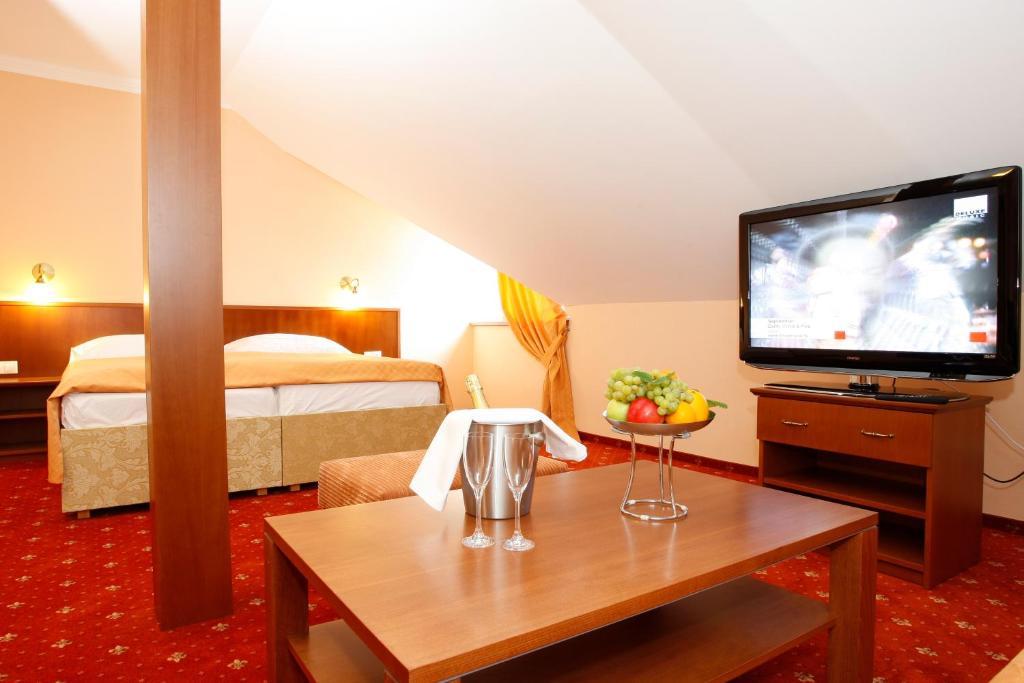 Hotel Majolika Modra Rum bild